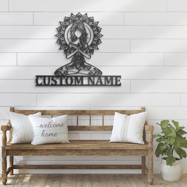 Custom-Mandala-Yoga-Girl-Metal-Wall-Art-with-LED-Light-5