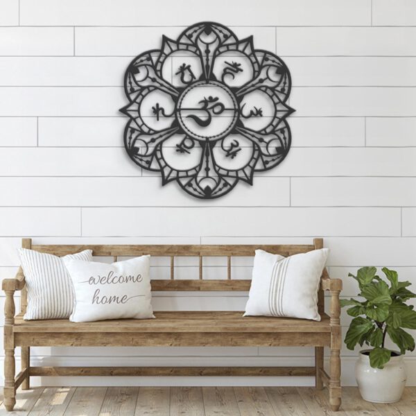 Custom-Mandala-Yoga-Metal-Wall-Art-with-LED-Light-4