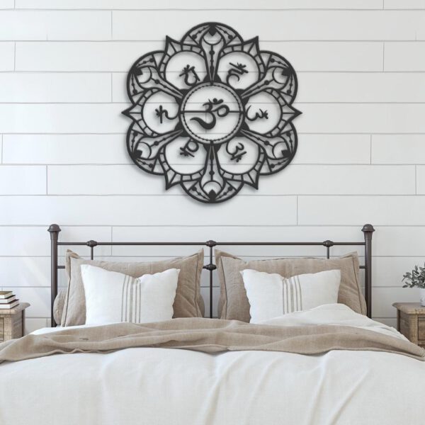 Custom-Mandala-Yoga-Metal-Wall-Art-with-LED-Light-5