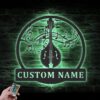 Custom-Mandolin-Musical-Instrument-Metal-Wall-Art-LED-Light