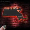 Custom-Massachusetts-Map-Metal-Wall-Art-LED-Light-5