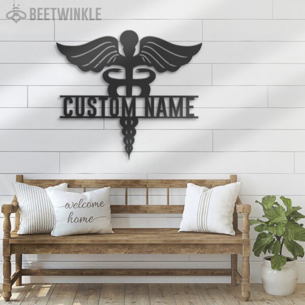 Custom-Medical-Symbol-Caduceus-MD-Star-Nursing-Metal-Wall-Art-LED_4