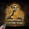 Custom-Meerkat-Metal-Wall-Art-LED-Light-4