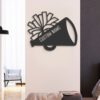 Custom-Megaphone-With-Pom-Pom-Cheerleading-Metal-Wall-Art-LED-Light-8