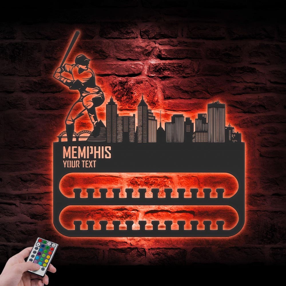 Custom-Memphis-Skyline-Baseball-Player-Medal-Hanger-With-Led-Light_4