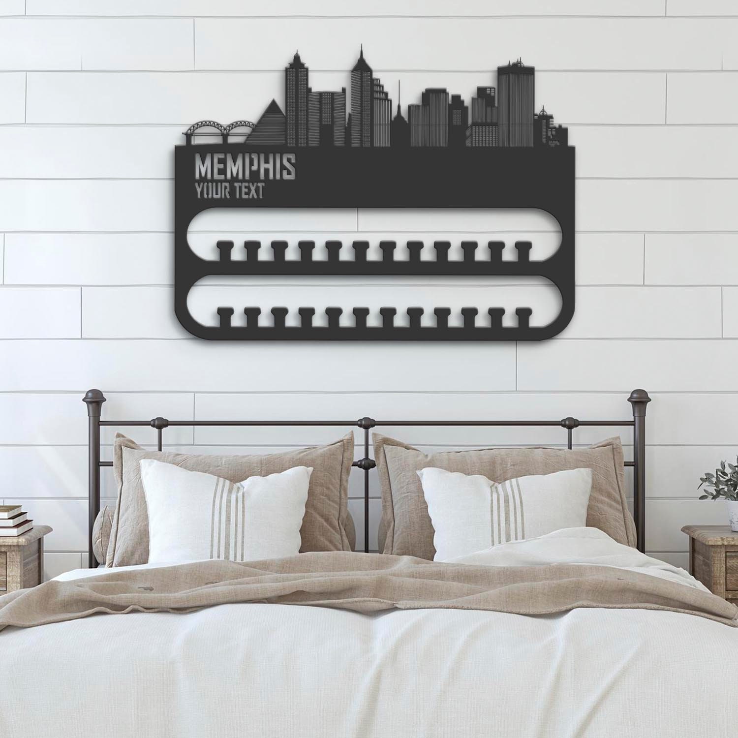 Custom-Memphis-Skyline-Sport-Medal-Hanger-With-Led-Light_5