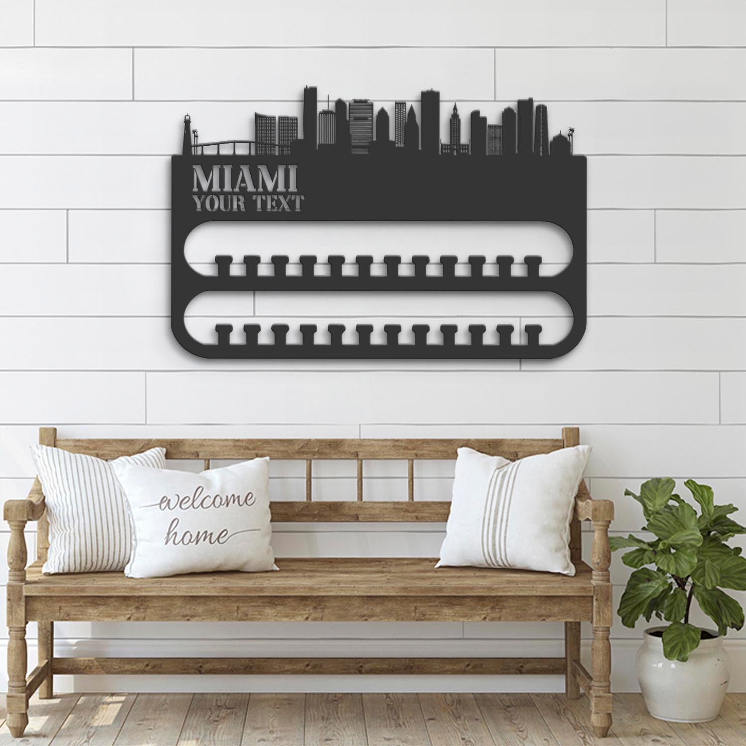 Custom-Miami-Skyline-Sport-Medal-Hanger-With-Led-Light_6