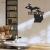 Custom-Michigan-Map-Metal-Wall-Art-LED-Light