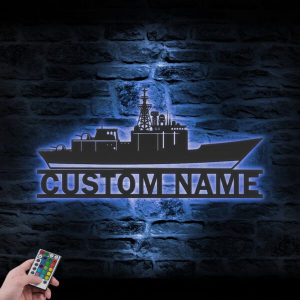 Custom-Military-Ship-Metal-Wall-Art-LED-Light-8