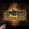 Custom-Military-Truck-Metal-Wall-Art-LED-Light-1