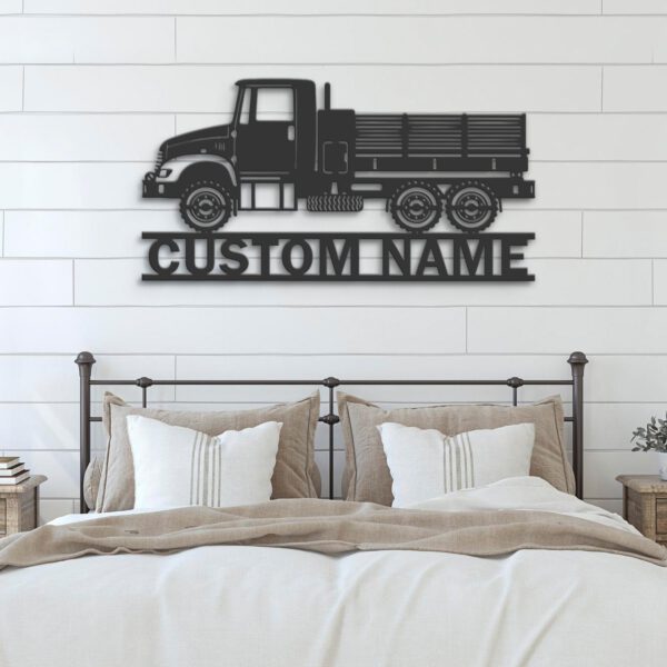 Custom-Military-Truck-Metal-Wall-Art-LED-Light-3-1