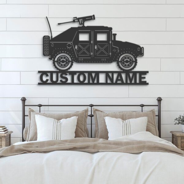 Custom-Military-Truck-Metal-Wall-Art-LED-Light