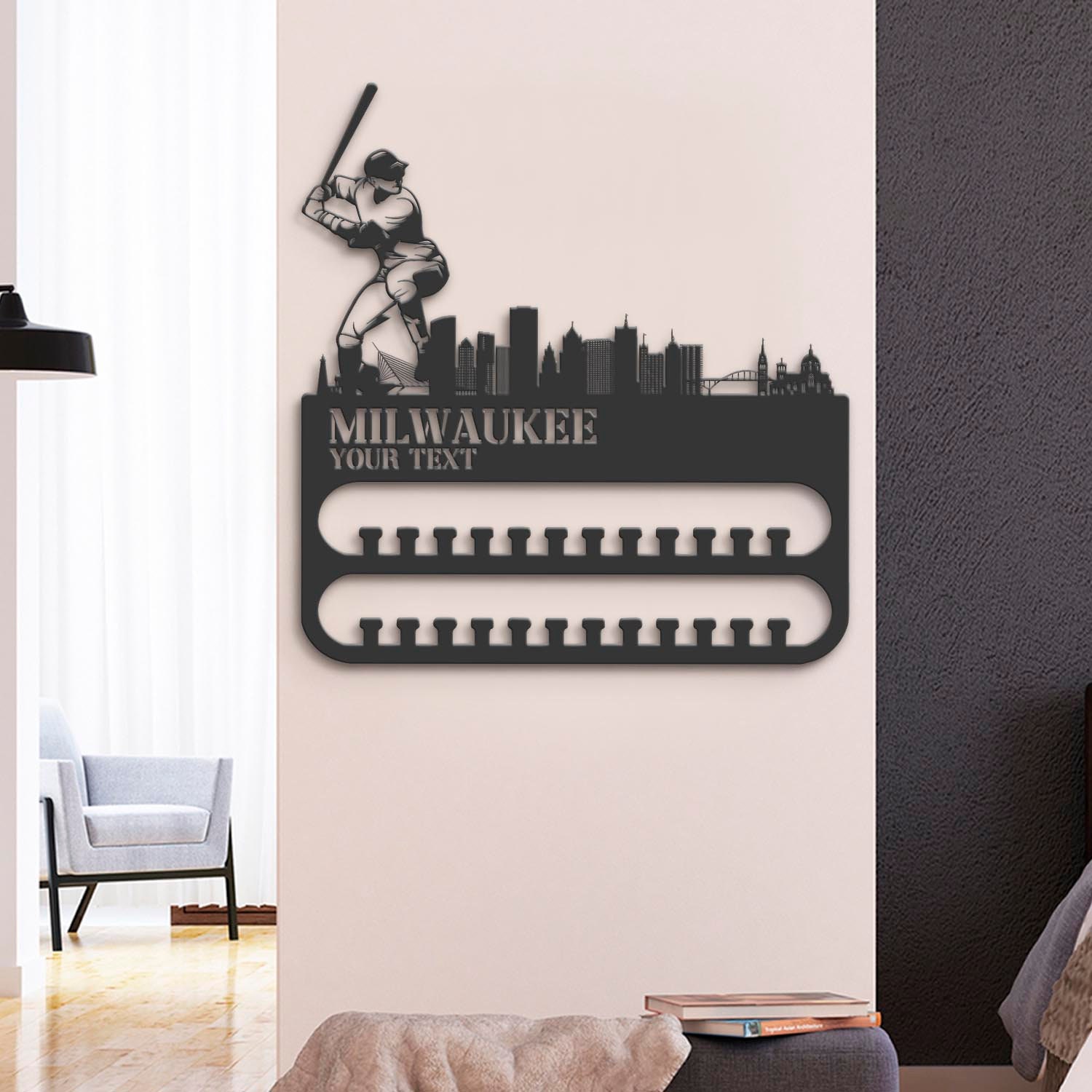 Custom-Milwaukee-Skyline-Baseball-Player-Medal-Hanger-With-Led-Light_3