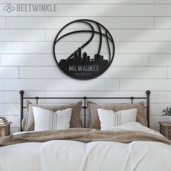 Custom-Milwaukee-Skyline-Basketball-Metal-Wall-Art-LED-Light-3-1