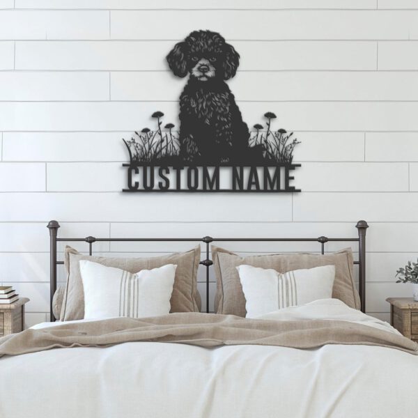 Custom-Miniature-Poodle-Metal-Wall-Art-LED-Light_5