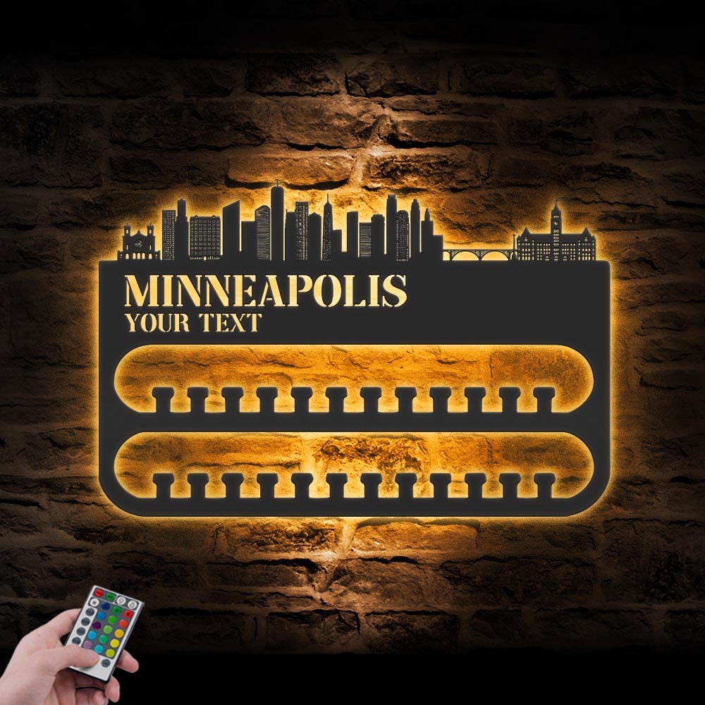 Custom-Minneapolis-Skyline-Sport-Medal-Hanger-With-Led-Light_6