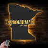 Custom-Minnesota-Map-Metal-Wall-Art-LED-Light-1