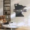 Custom-Minnesota-Map-Metal-Wall-Art-LED-Light-3