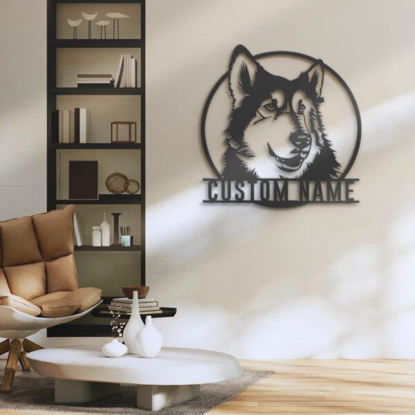 Custom-Mix-Malamute-GSD-German-Shepherd-Metal-Wall-Art-LED-Light_1