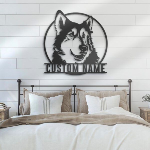 Custom-Mix-Malamute-GSD-German-Shepherd-Metal-Wall-Art-LED-Light_6