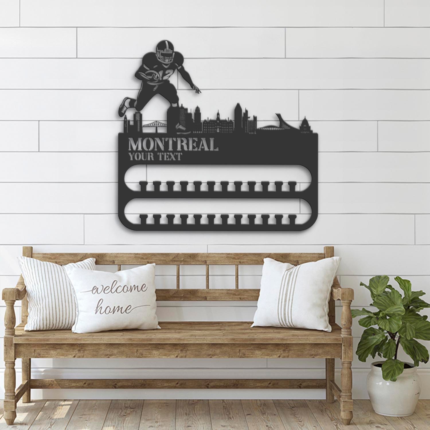 Custom-Montreal-Skyline-American-Football-Medal-Hanger-With-Led-Light_3