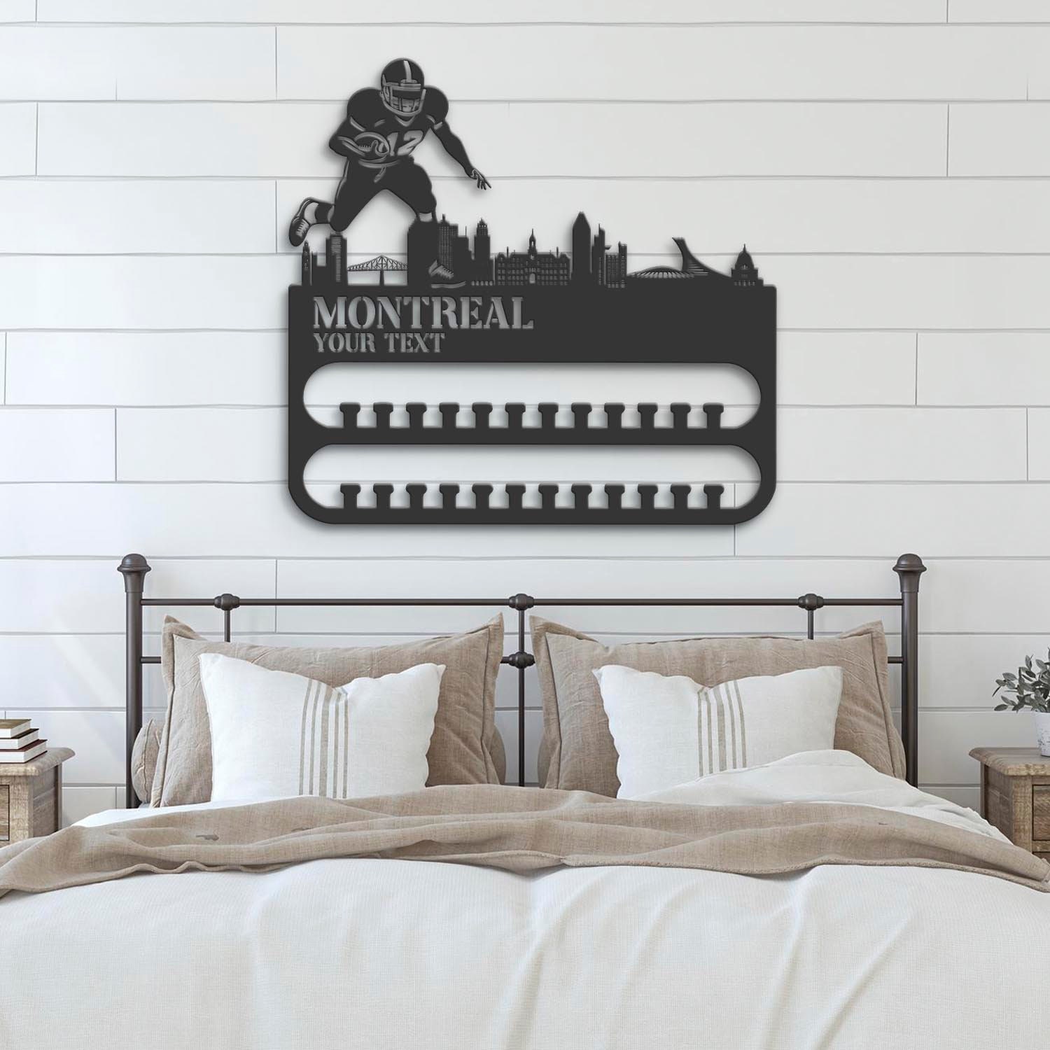 Custom-Montreal-Skyline-American-Football-Medal-Hanger-With-Led-Light_5