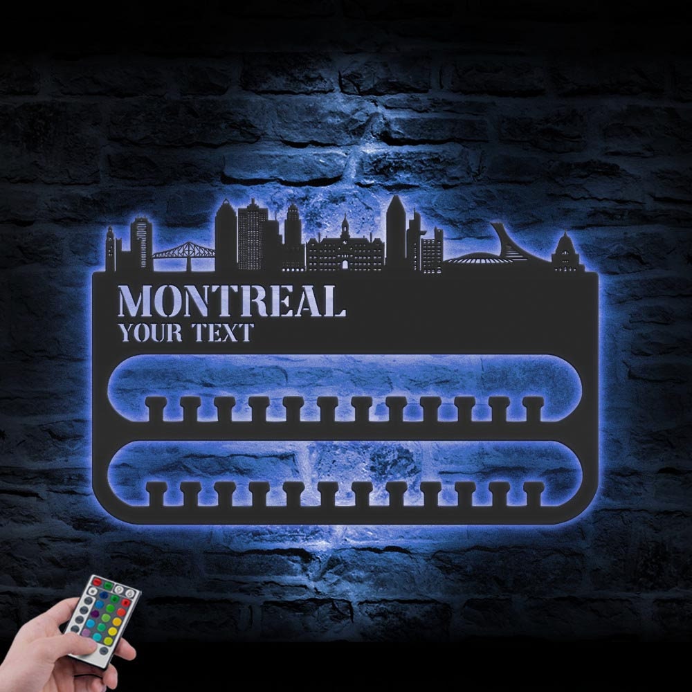 Custom-Montreal-Skyline-Sport-Medal-Hanger-With-Led-Light_2