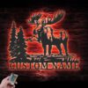 Custom-Moose-Huting-Metal-Wall-Art-LED-Light-6-1