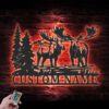 Custom-Moose-Huting-Metal-Wall-Art-LED-Light-6-2