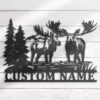 Custom-Moose-Huting-Metal-Wall-Art-LED-Light-7-2