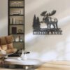 Custom-Moose-Huting-Metal-Wall-Art-LED-Light-8-1