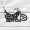 Custom-Motocross-Biker-Metal-Wall-Art-LED-Light-11