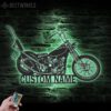 Custom-Motocross-Biker-Metal-Wall-Art-LED-Light-12