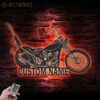 Custom-Motocross-Biker-Metal-Wall-Art-LED-Light-16