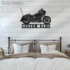 Custom-Motocross-Biker-Metal-Wall-Art-LED-Light-3