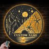 Custom-Mountain-Beach-Camping-Metal-Wall-Art-LED-Light-6