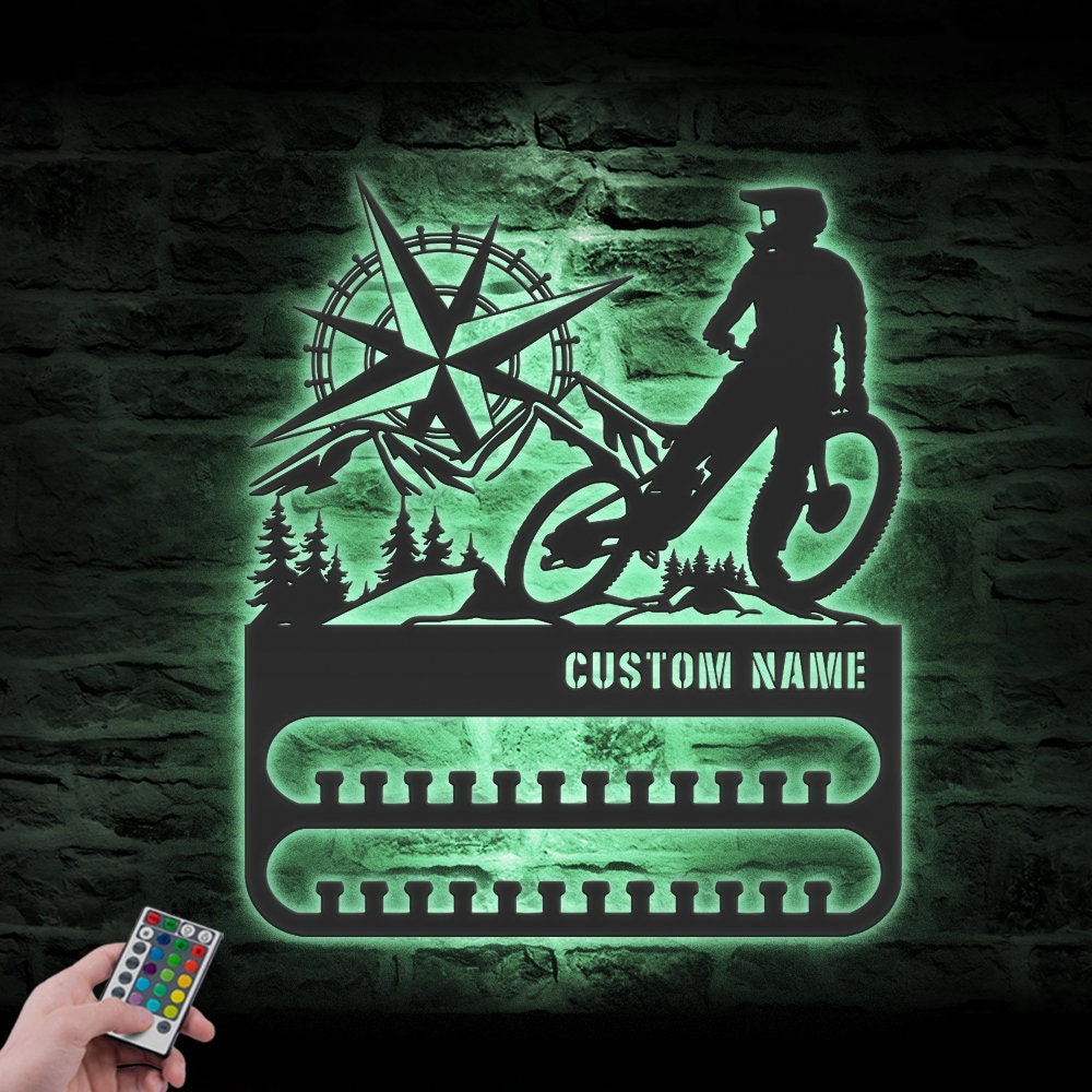 Custom-Mountain-Bike-Medal-Hanger-With-Led-Light_5