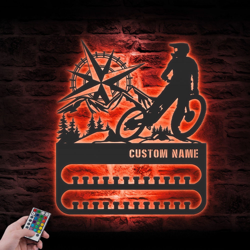 Custom-Mountain-Bike-Medal-Hanger-With-Led-Light_7