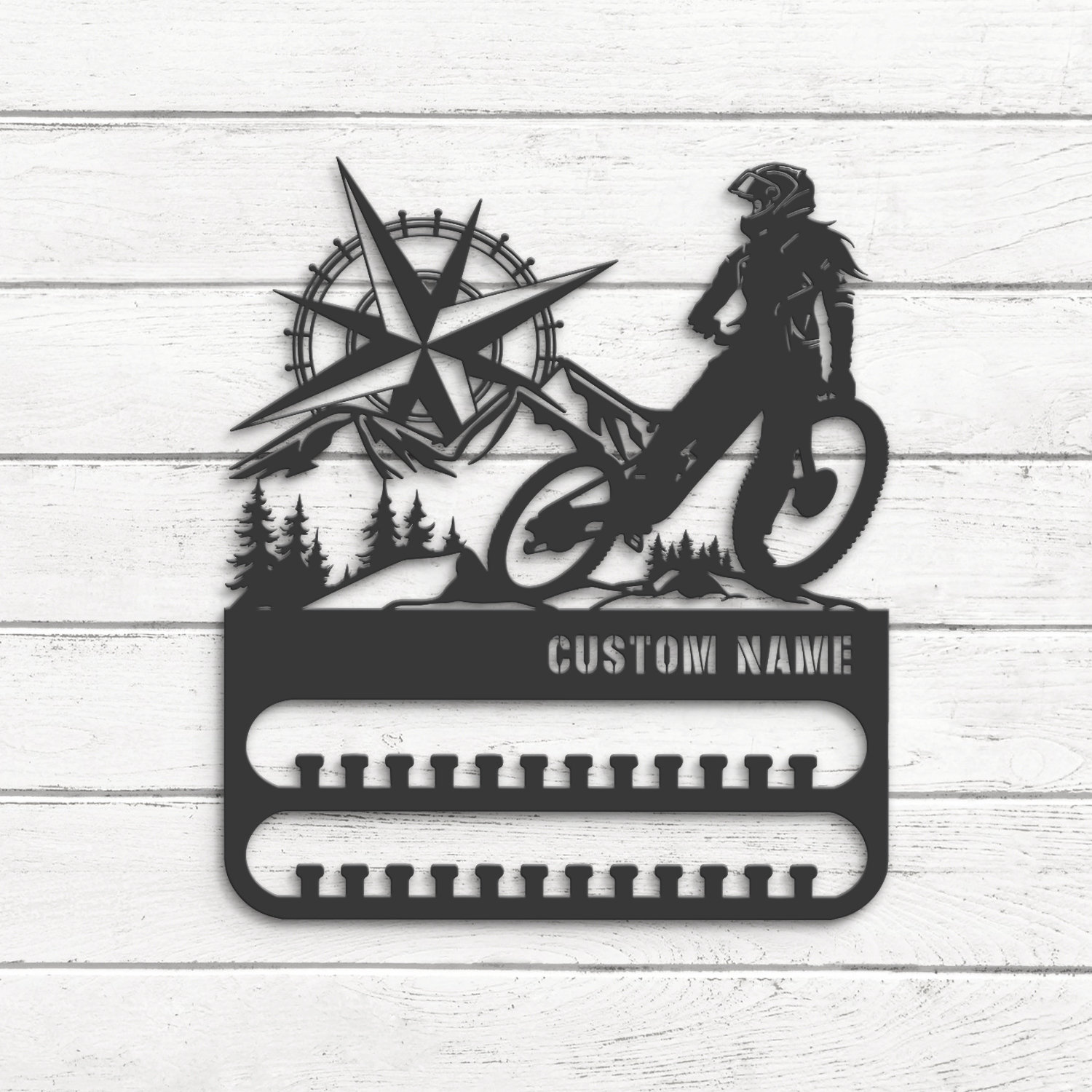 Custom-Mountain-Bike-Medal-Hanger-With-Led_7