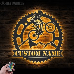 Custom-Mountain-Bike-Metal-Wall-Art-LED-Light-2-2