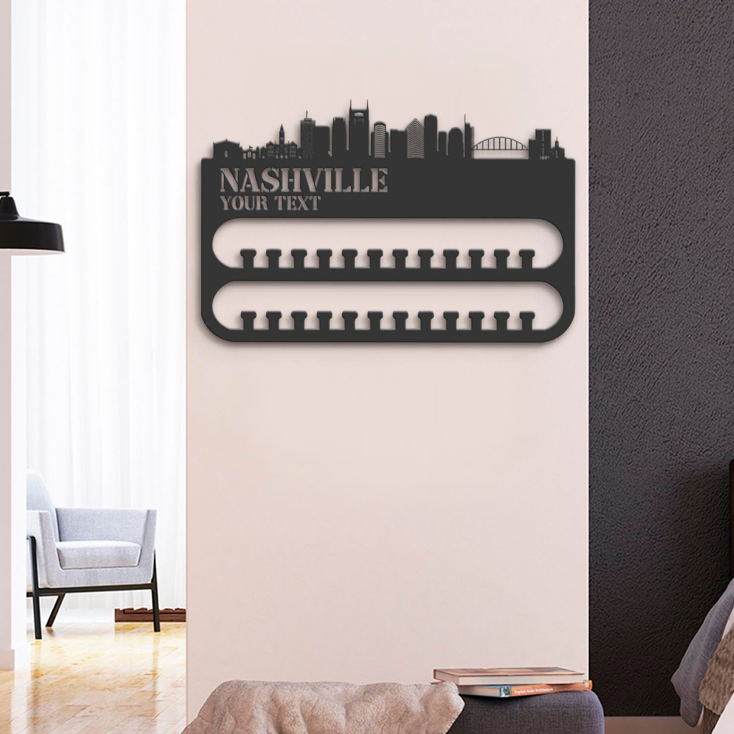 Custom-Nashville-Skyline-Sport-Medal-Hanger-With-Led-Light_3