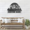 Custom-Nature-Mountain-Hood-Sunsine-Metal-Wall-Art-LED-Light-2