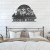 Custom-Nature-Mountain-Hood-Sunsine-Metal-Wall-Art-LED-Light-8