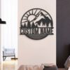 Custom-Nature-Mountain-Sun-Lake-And-Forest-Metal-Wall-Art-LED-Light-6