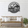 Custom-Nature-Mountain-Sun-Lake-And-Forest-Metal-Wall-Art-LED-Light-7