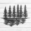 Custom-Nature-Wispy-Pine-Tree-Lake-Metal-Wall-Art-LED-Light