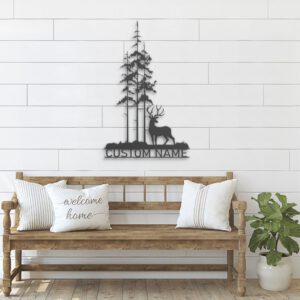 Custom-Nature-Wispy-Pine-Tree-Metal-Wall-Art-LED-Light-3