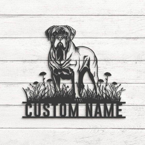 Custom-Neapolitan-Mastiff-Metal-Wall-Art-LED-Light_2