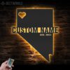 Custom-Nevada-Map-Metal-Wall-Art-LED-Light-4