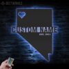 Custom-Nevada-Map-Metal-Wall-Art-LED-Light-8